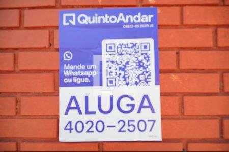 Placa de apartamento para alugar com 2 quartos, 63m² em Petrópolis, Novo Hamburgo