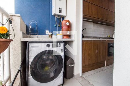 Área de Serviço de apartamento à venda com 1 quarto, 52m² em Vila Nilva, Barueri