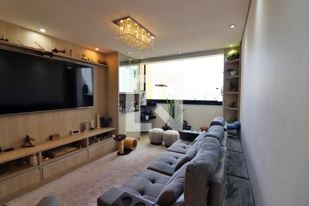 Sala de apartamento à venda com 3 quartos, 110m² em Centro, São Bernardo do Campo