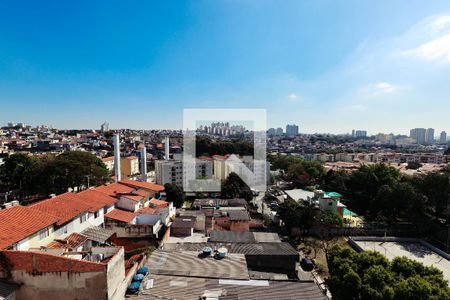 Varanda vista de apartamento à venda com 2 quartos, 57m² em Vila Caraguatá, São Paulo