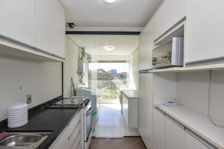 Cozinha de apartamento para alugar com 2 quartos, 70m² em Panamby, São Paulo