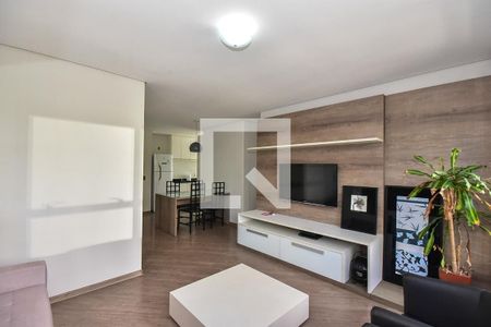 Sala de apartamento para alugar com 2 quartos, 70m² em Panamby, São Paulo