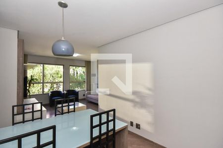 Sala de apartamento para alugar com 2 quartos, 70m² em Panamby, São Paulo