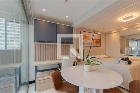 Sala/Quarto de kitnet/studio para alugar com 1 quarto, 36m² em Vila Mariana, São Paulo
