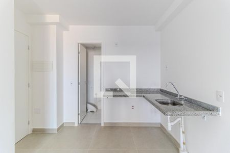 Cozinha de kitnet/studio à venda com 1 quarto, 24m² em Vila Buarque, São Paulo