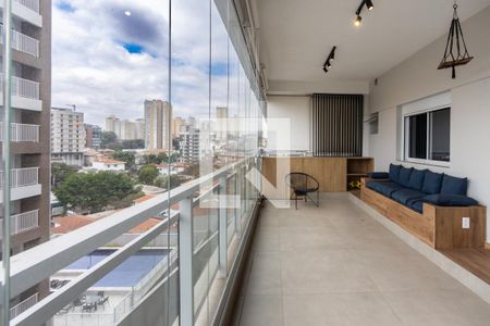 Varanda de apartamento à venda com 2 quartos, 96m² em Vila Ipojuca, São Paulo