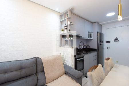 Sala de apartamento para alugar com 2 quartos, 32m² em Vila Carmosina, São Paulo