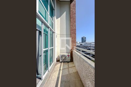 Varanda da Sala de apartamento à venda com 1 quarto, 75m² em Jardim Analia Franco, São Paulo