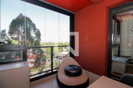 Varanda de apartamento para alugar com 1 quarto, 48m² em Pinheiros, São Paulo