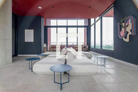 Área Comum - Salão de Festas de apartamento para alugar com 1 quarto, 48m² em Pinheiros, São Paulo