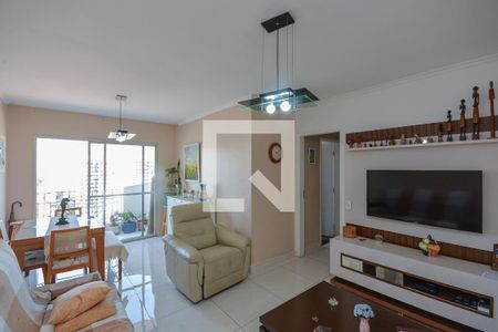 Sala de apartamento à venda com 3 quartos, 80m² em Campininha, São Paulo
