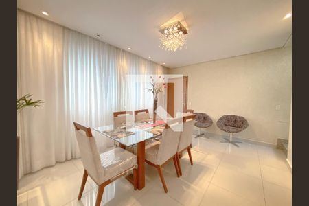 Sala de Jantar de apartamento à venda com 4 quartos, 223m² em Ana Lúcia, Belo Horizonte