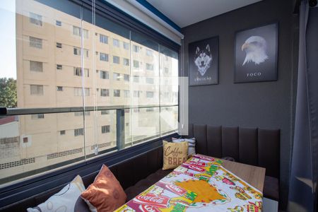 Varanda de kitnet/studio para alugar com 1 quarto, 33m² em Vila Primavera, São Paulo