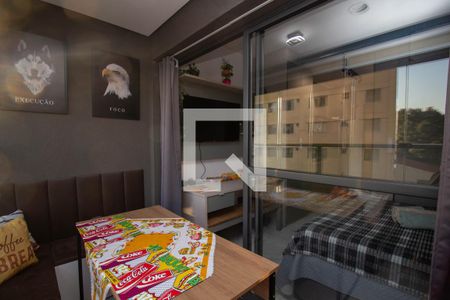 Varanda de kitnet/studio para alugar com 1 quarto, 33m² em Vila Primavera, São Paulo