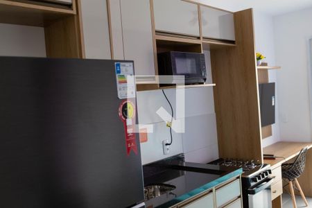 Sala/Cozinha de apartamento para alugar com 1 quarto, 27m² em Vila Butantã, São Paulo