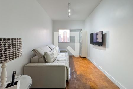 Sala de apartamento à venda com 1 quarto, 56m² em Vila Mariana, São Paulo