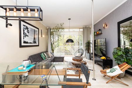 Sala de apartamento à venda com 3 quartos, 124m² em Paraíso, São Paulo