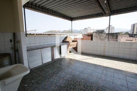 Terraço de casa à venda com 4 quartos, 194m² em Taquara, Rio de Janeiro