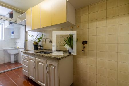 Cozinha de apartamento à venda com 1 quarto, 50m² em Brooklin, São Paulo
