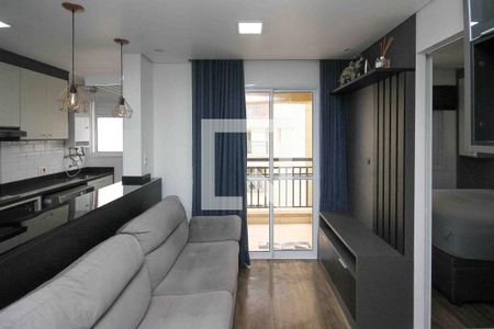 Sala de apartamento à venda com 1 quarto, 38m² em Vila Tolstoi, São Paulo