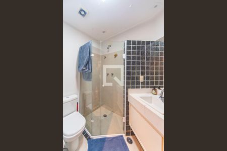 Banheiro Social de apartamento à venda com 3 quartos, 160m² em Jardim Bela Vista, Santo André