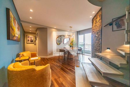 Sala de apartamento à venda com 3 quartos, 160m² em Jardim Bela Vista, Santo André