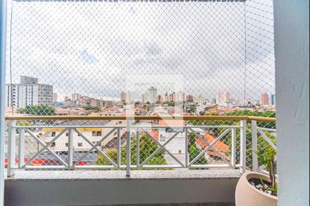 Varanda da Sala de apartamento à venda com 3 quartos, 160m² em Jardim Bela Vista, Santo André