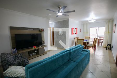 Sala de apartamento para alugar com 2 quartos, 100m² em Aviação, Praia Grande