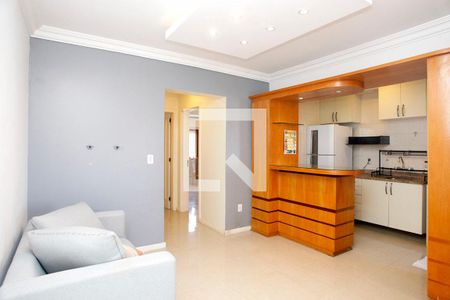 Sala de apartamento à venda com 2 quartos, 59m² em Petrópolis, Porto Alegre