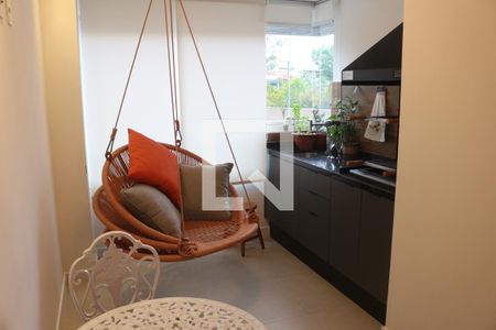 Varanda da Sala de apartamento à venda com 2 quartos, 85m² em Fundação, São Caetano do Sul