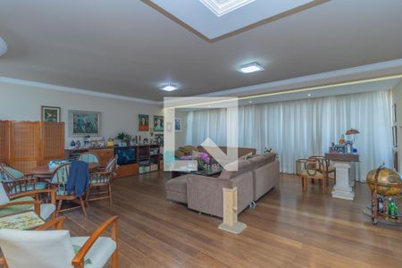Sala de apartamento à venda com 4 quartos, 192m² em São Lucas, Belo Horizonte