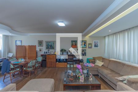 Sala de apartamento à venda com 4 quartos, 192m² em São Lucas, Belo Horizonte