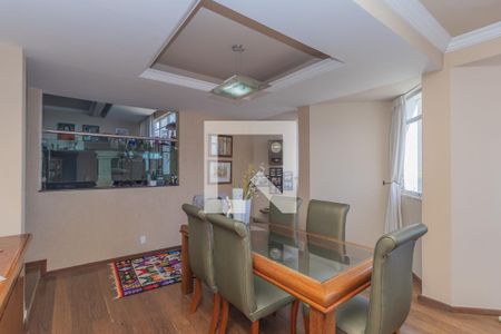 Sala de Jantar de apartamento à venda com 4 quartos, 192m² em São Lucas, Belo Horizonte