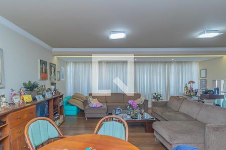 Sala de apartamento à venda com 4 quartos, 192m² em São Lucas, Belo Horizonte