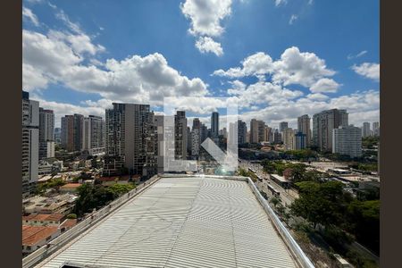 Vista do Studio de kitnet/studio para alugar com 0 quarto, 19m² em Santo Amaro, São Paulo