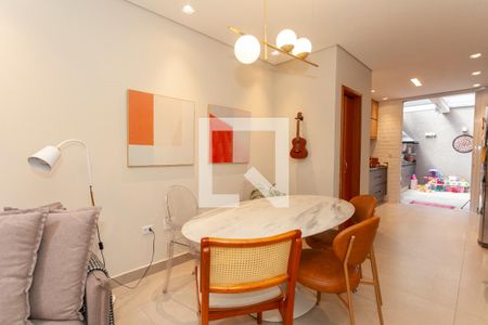 Sala de Jantar de casa à venda com 3 quartos, 120m² em Jardim Ernestina, São Paulo