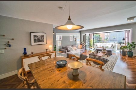 Sala de Jantar de apartamento à venda com 3 quartos, 135m² em Real Parque, São Paulo