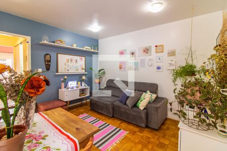 Sala de apartamento à venda com 2 quartos, 61m² em Bom Fim, Porto Alegre