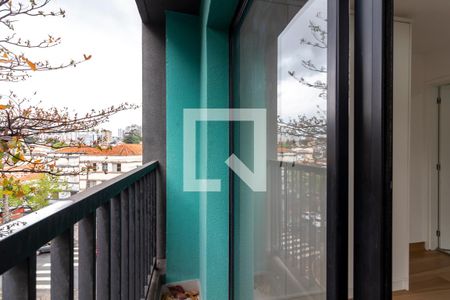 Varanda da Sala/Quarto de apartamento à venda com 1 quarto, 26m² em Jardim São Paulo, São Paulo