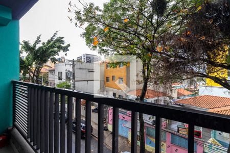 Varanda da Sala/Quarto de apartamento à venda com 1 quarto, 26m² em Jardim São Paulo, São Paulo