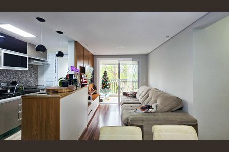 Sala de apartamento para alugar com 3 quartos, 75m² em Vila Castelo, São Paulo