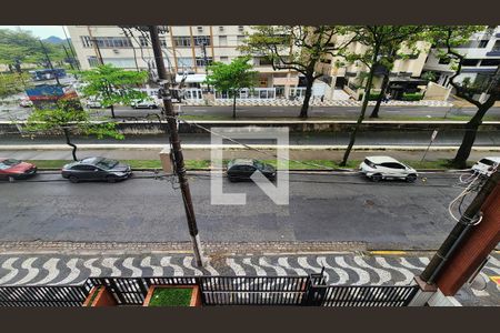 Vista da Sala de apartamento para alugar com 3 quartos, 160m² em Vila Belmiro, Santos