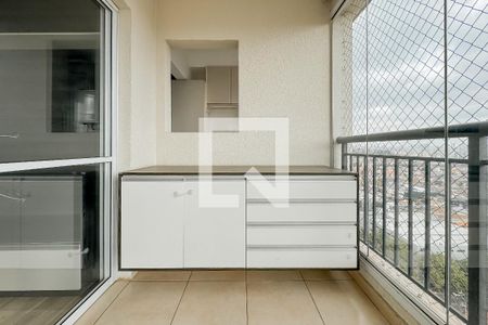 Varanda da Sala de apartamento para alugar com 1 quarto, 68m² em Ipiranga, São Paulo