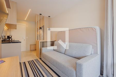 Sala de apartamento para alugar com 1 quarto, 44m² em Ibirapuera, São Paulo