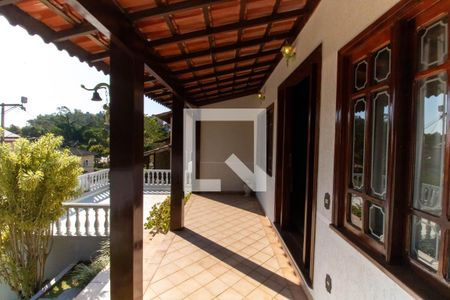 Varanda da Sala de casa de condomínio para alugar com 3 quartos, 190m² em Badu, Niterói