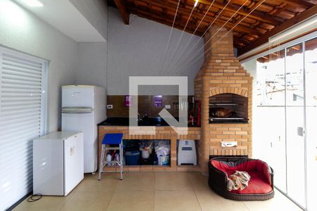 Varanda gourmet de casa à venda com 2 quartos, 96m² em Parque São Lucas, São Paulo