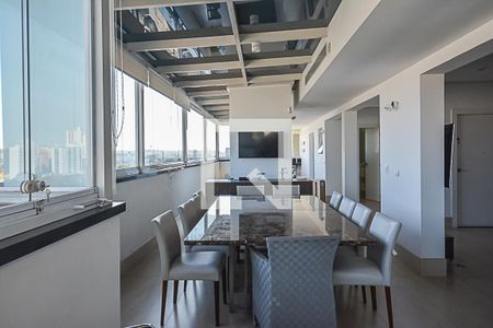 Varanda gourmet de apartamento à venda com 3 quartos, 215m² em Vila Angelina, São Bernardo do Campo