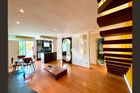 Sala de apartamento para alugar com 2 quartos, 180m² em Jardim Botânico, Rio de Janeiro