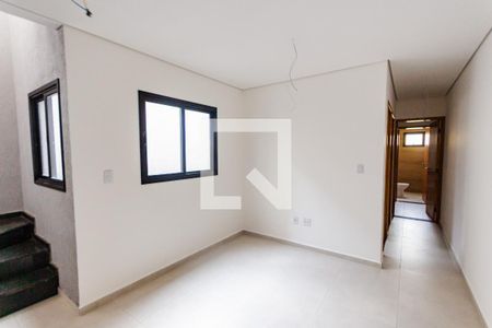 Sala e Cozinha de apartamento à venda com 2 quartos, 50m² em Parque Oratório, Santo André