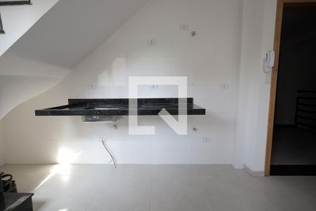 Sala/Cozinha de apartamento à venda com 2 quartos, 50m² em Parque Oratório, Santo André